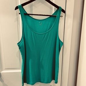 Gap | Teal Stretch Extensible Ribbed TankTop - Size XXL - GUC